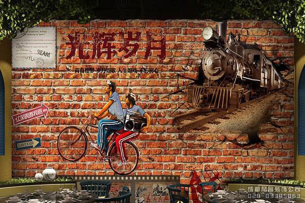憶青春主題餐廳如何裝修設計？